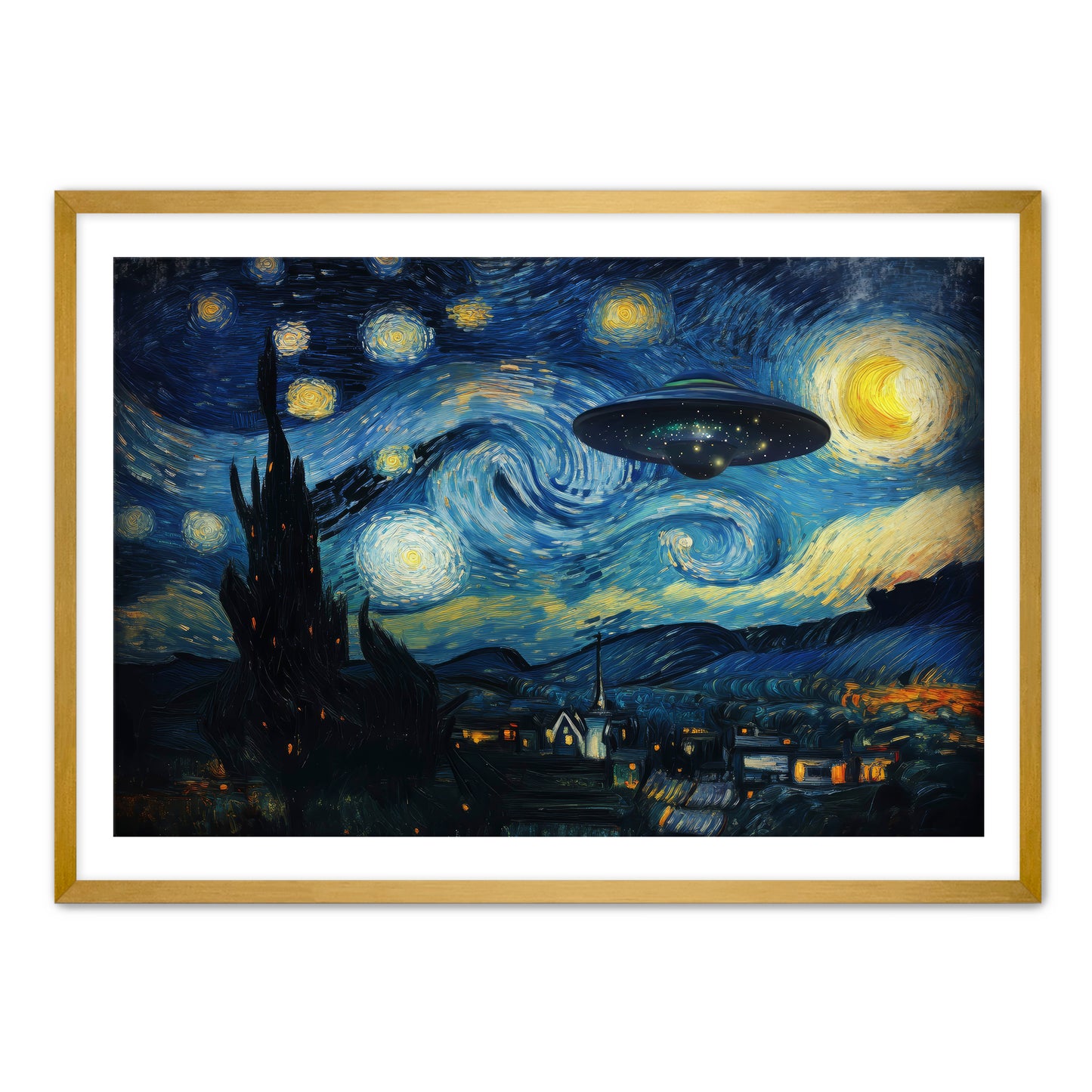 Starry Night UFO