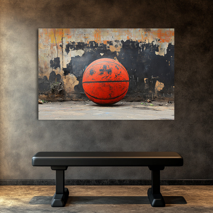 Well Worn Basketball