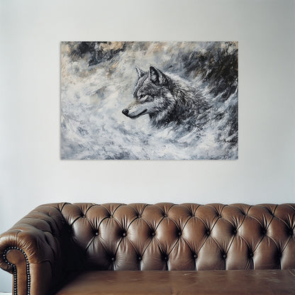 Lone Grey Wolf