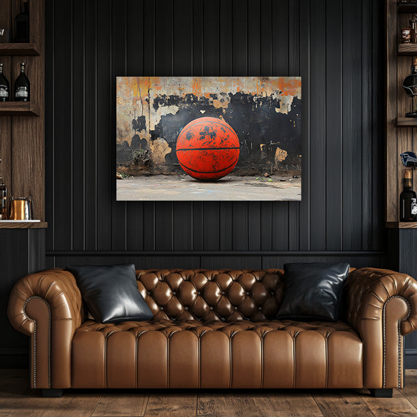 Well Worn Basketball