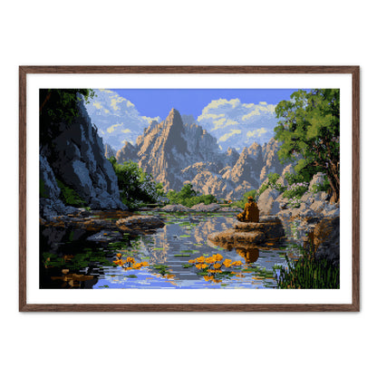 8 Bit Landscape