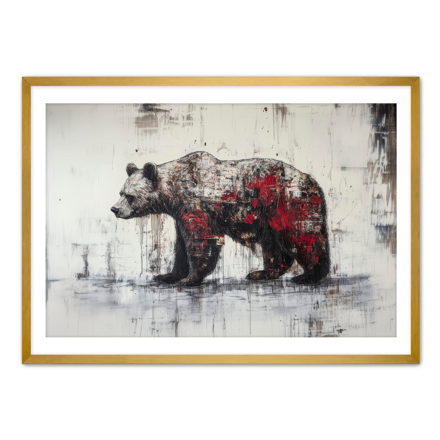 Abstract Bear