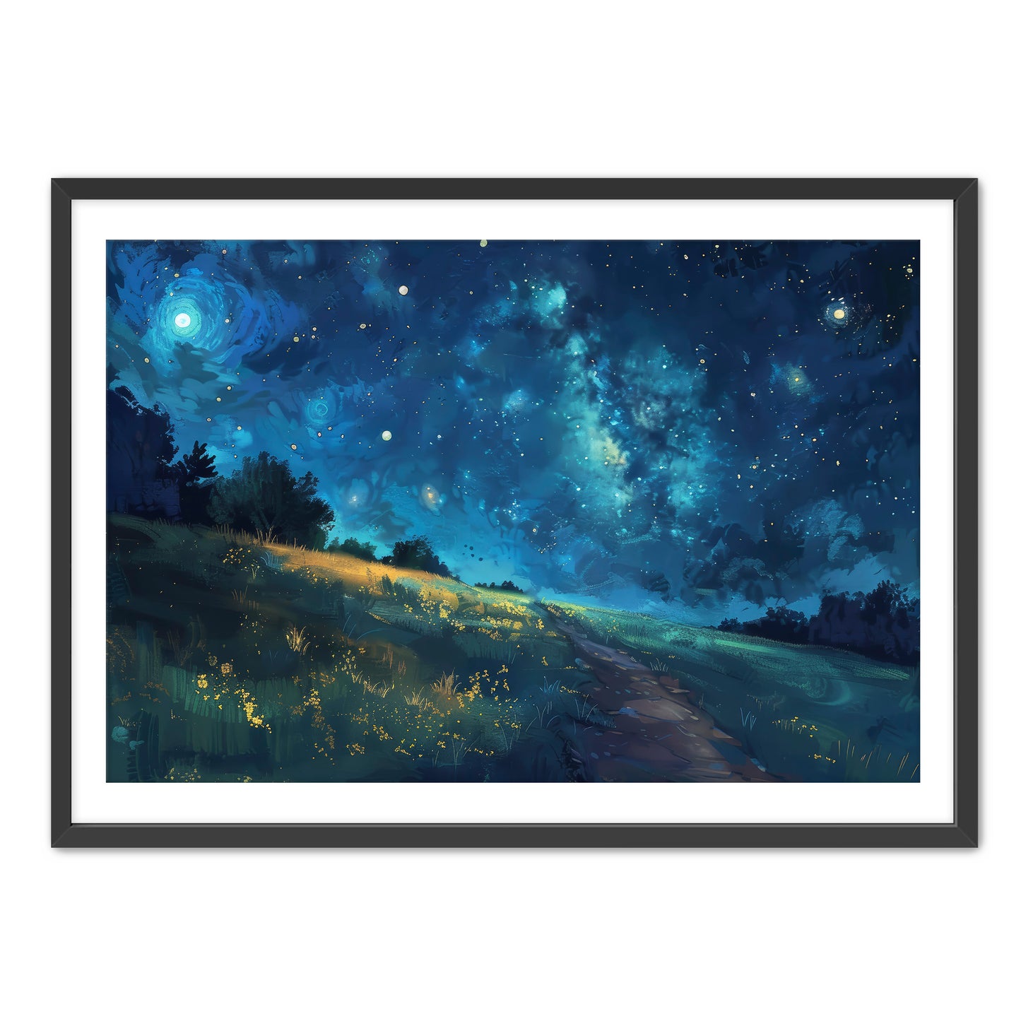 Anime Starry Night