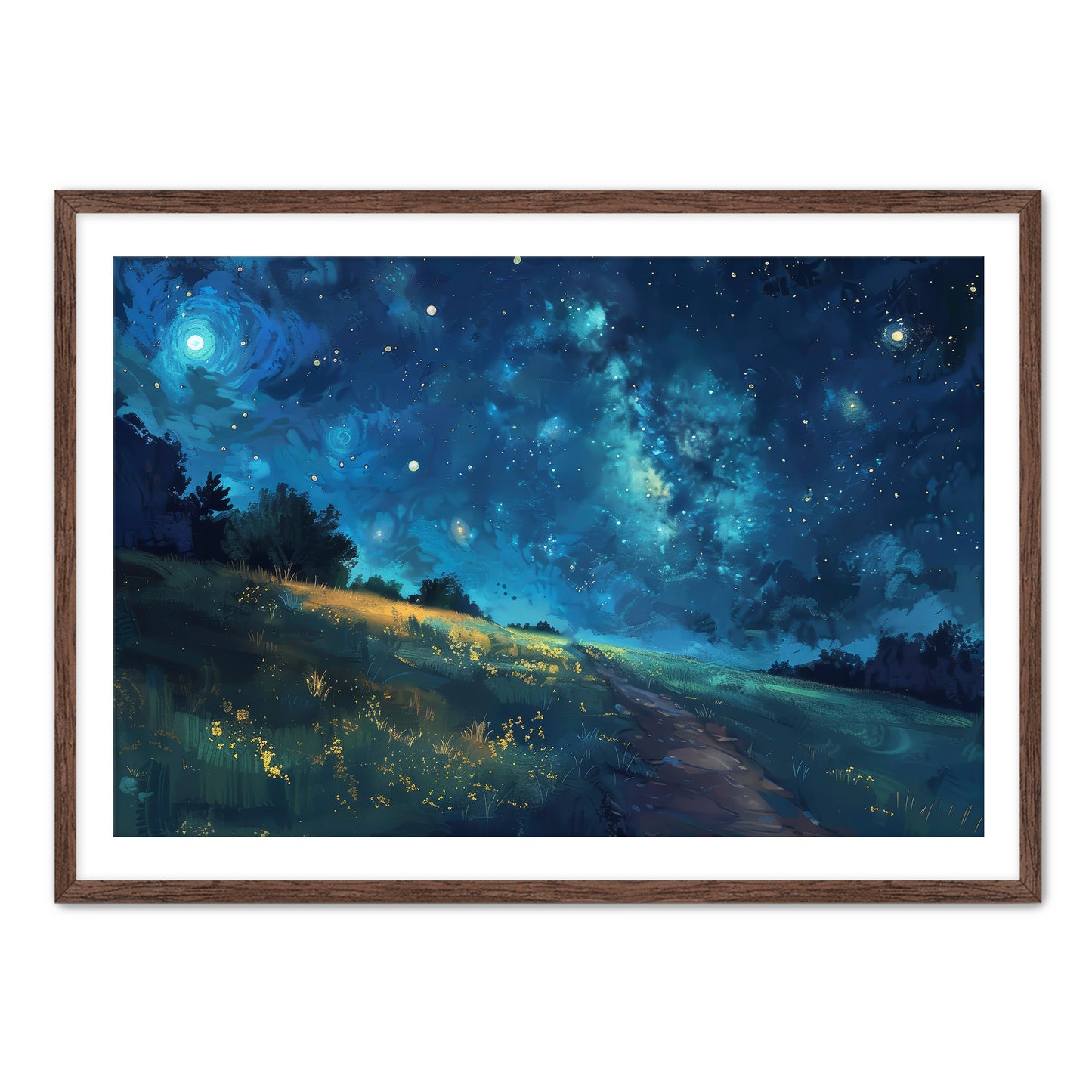 Anime Starry Night