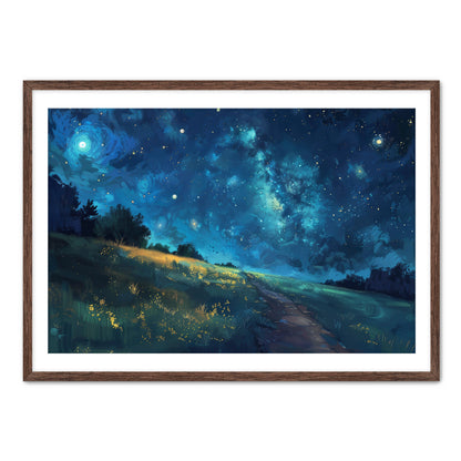 Anime Starry Night