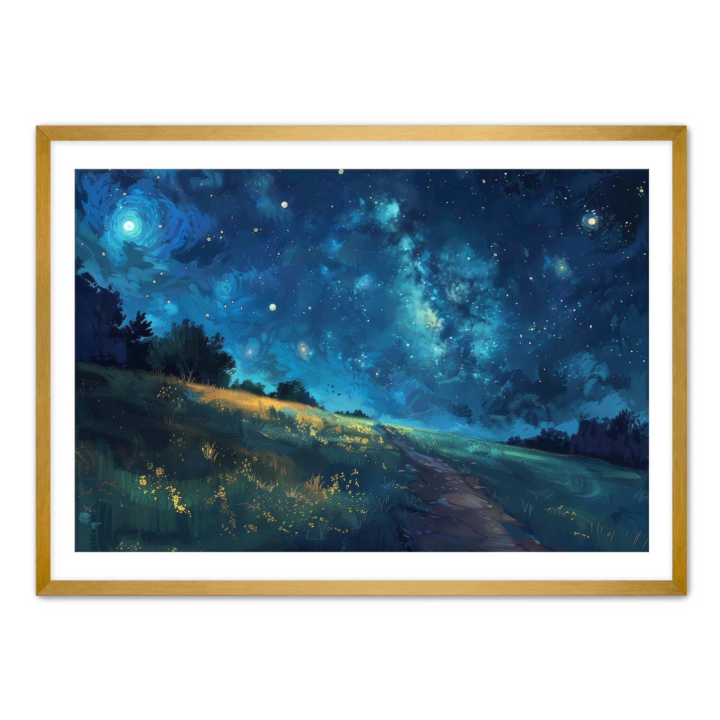 Anime Starry Night
