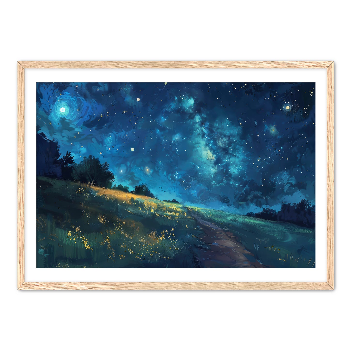 Anime Starry Night