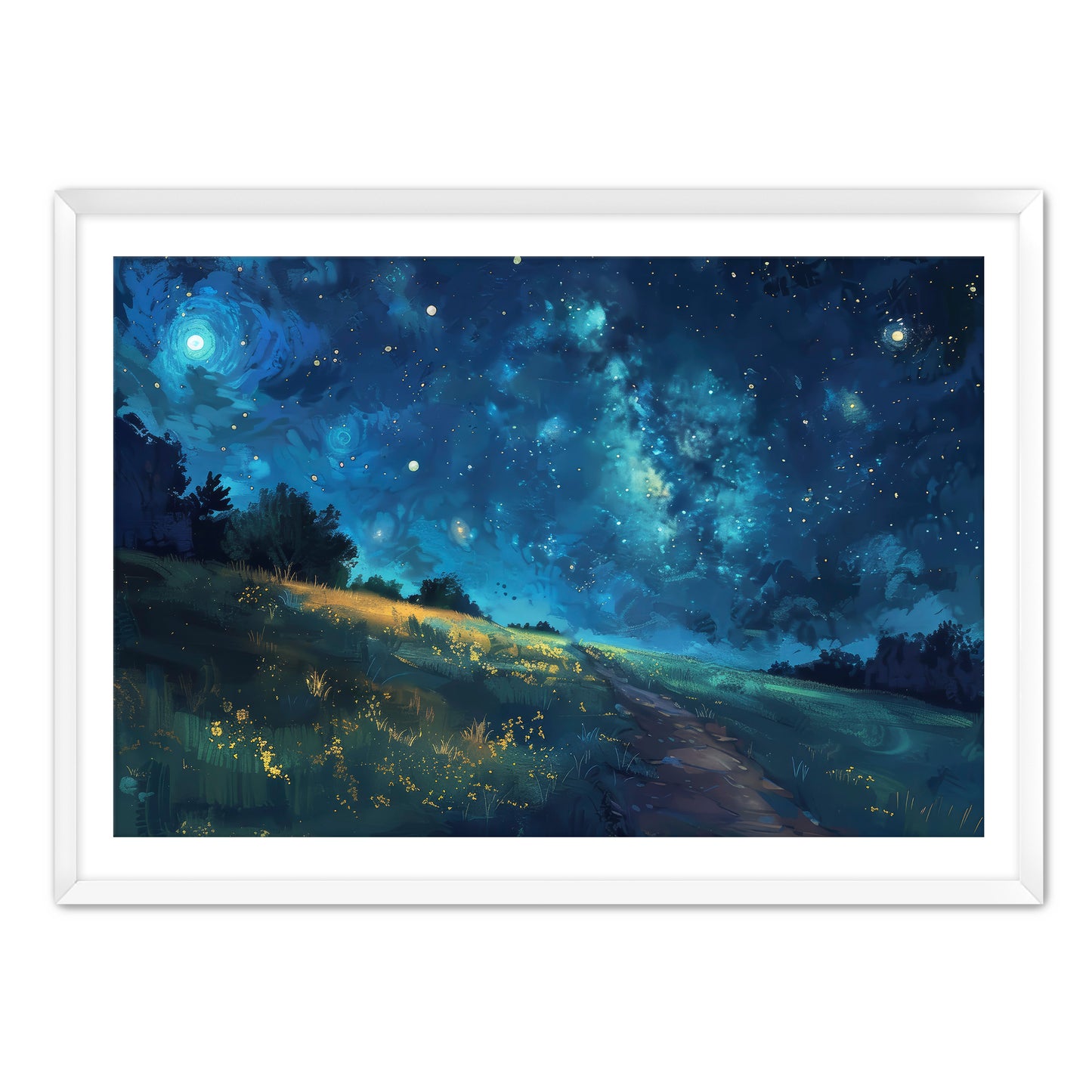 Anime Starry Night
