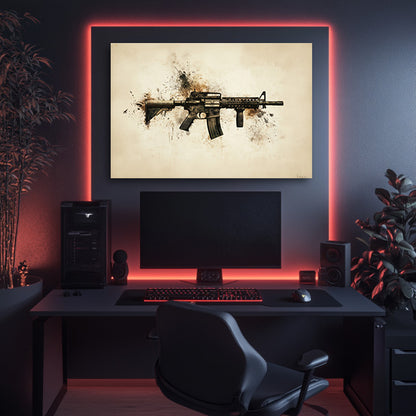 Assault Rifle Art