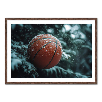 Basketball and Snow