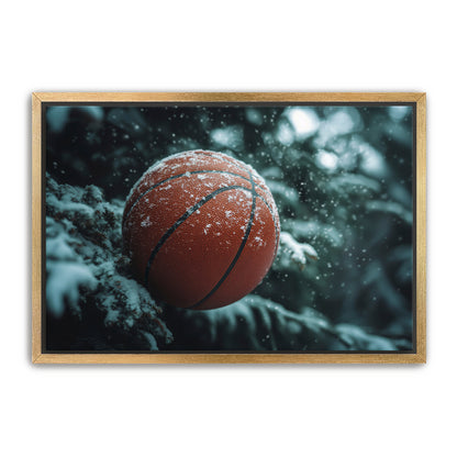 Basketball and Snow