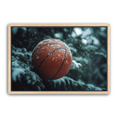 Basketball and Snow