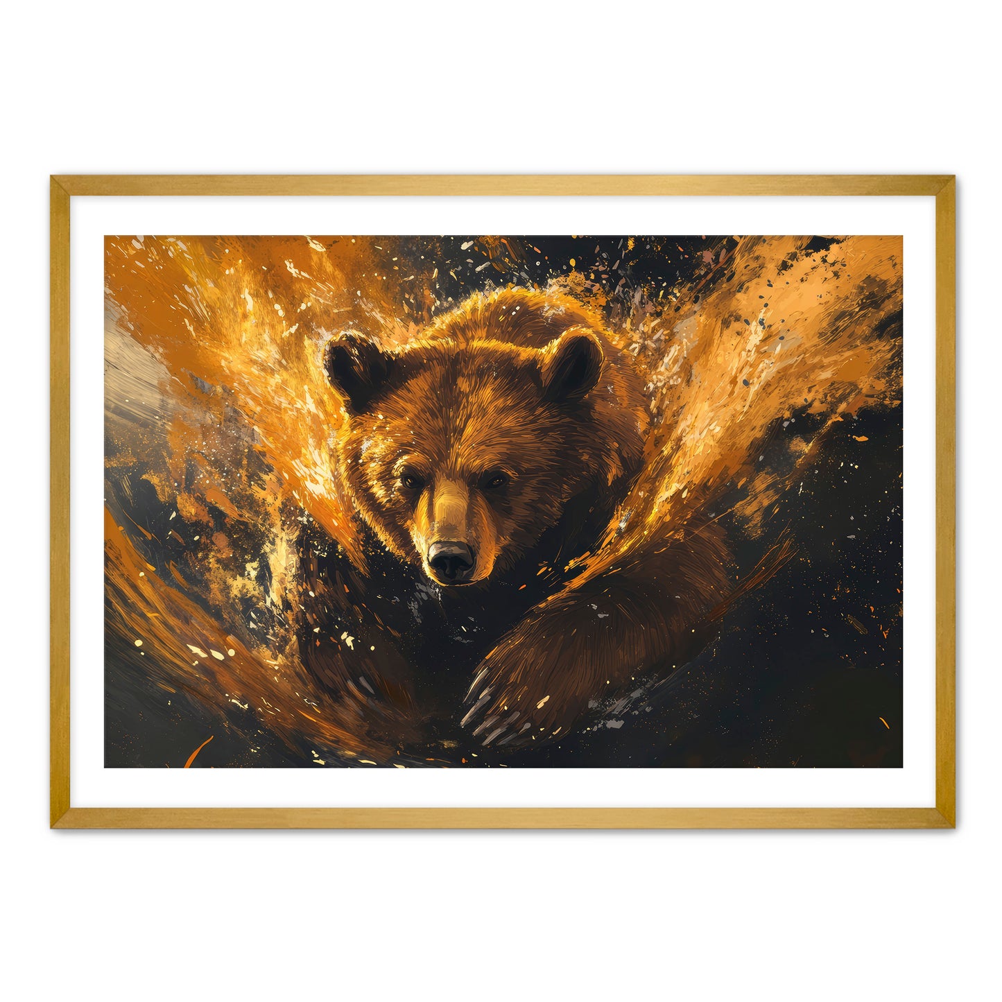 Charging Bear