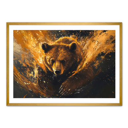 Charging Bear
