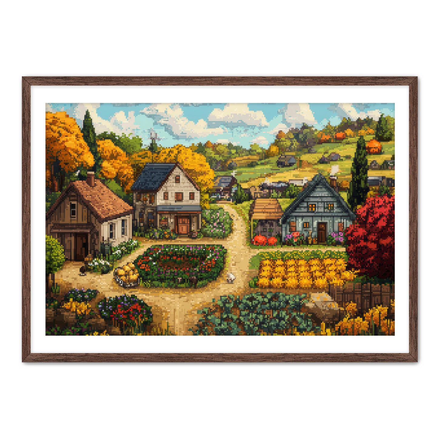 Fall in the Village