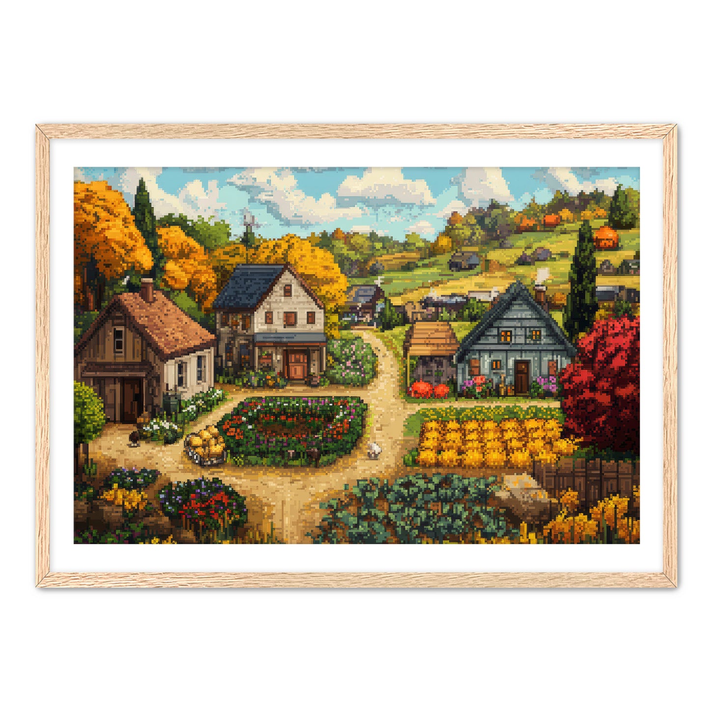 Fall in the Village