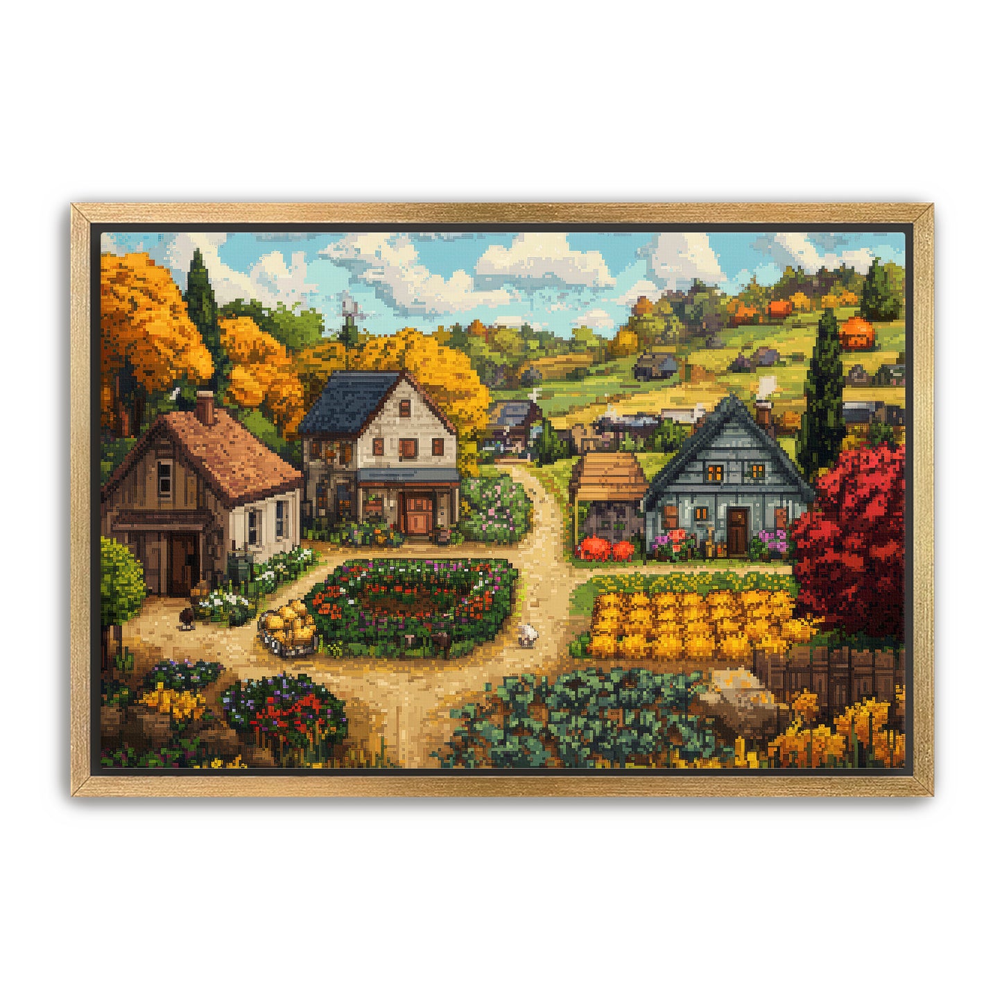 Fall in the Village
