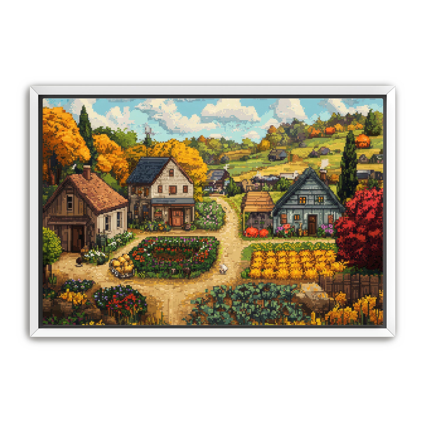 Fall in the Village