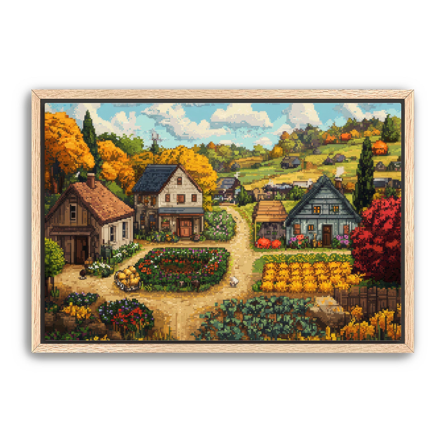 Fall in the Village