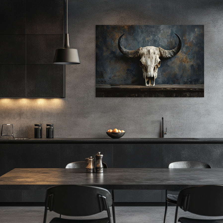 Gothic Bison Skull
