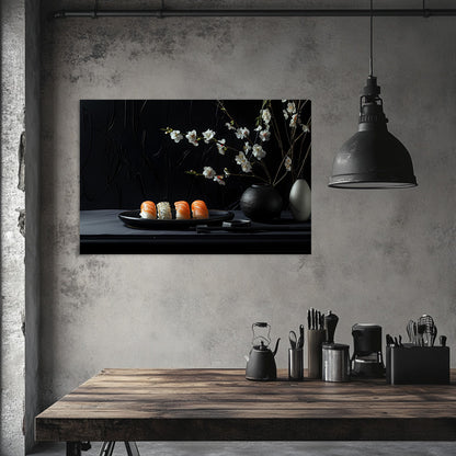 Gothic Sushi and Flowers
