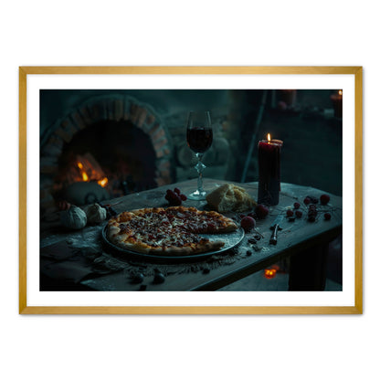Gothic Pepperoni Pizza
