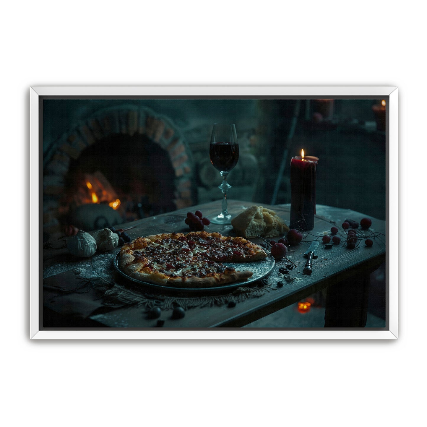 Gothic Pepperoni Pizza