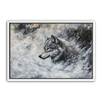 Lone Grey Wolf