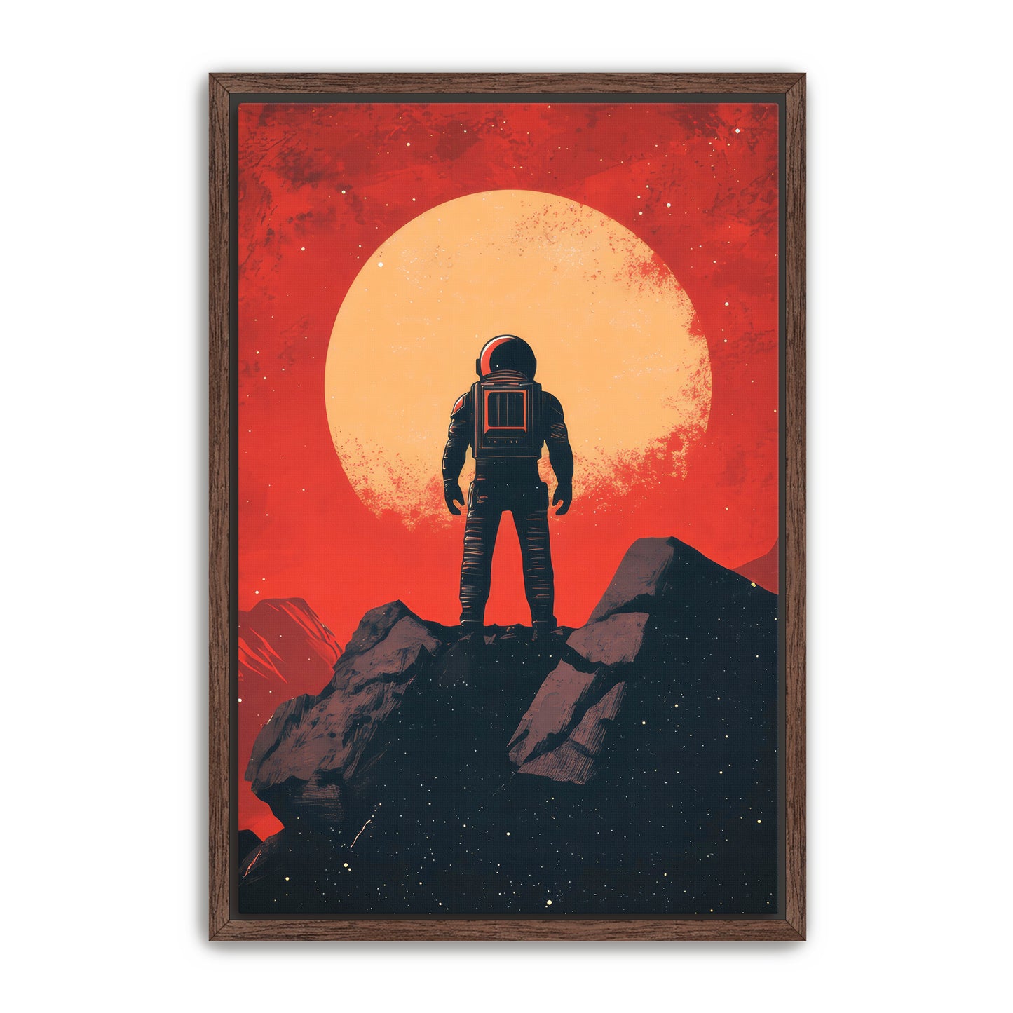 Mission Critical Astronaut Wall Art