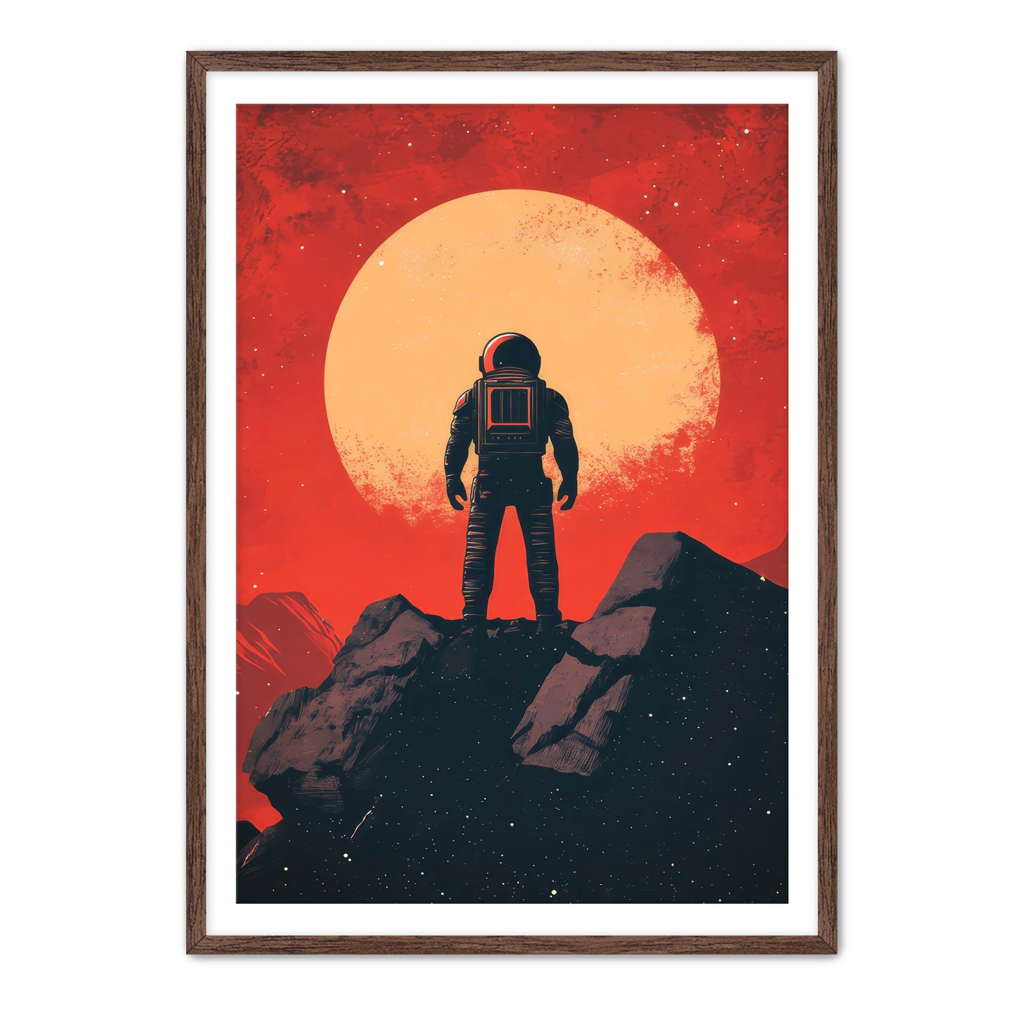 Mission Critical Astronaut Wall Art