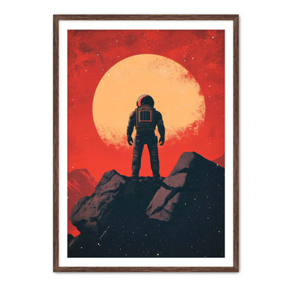 Mission Critical Astronaut Wall Art
