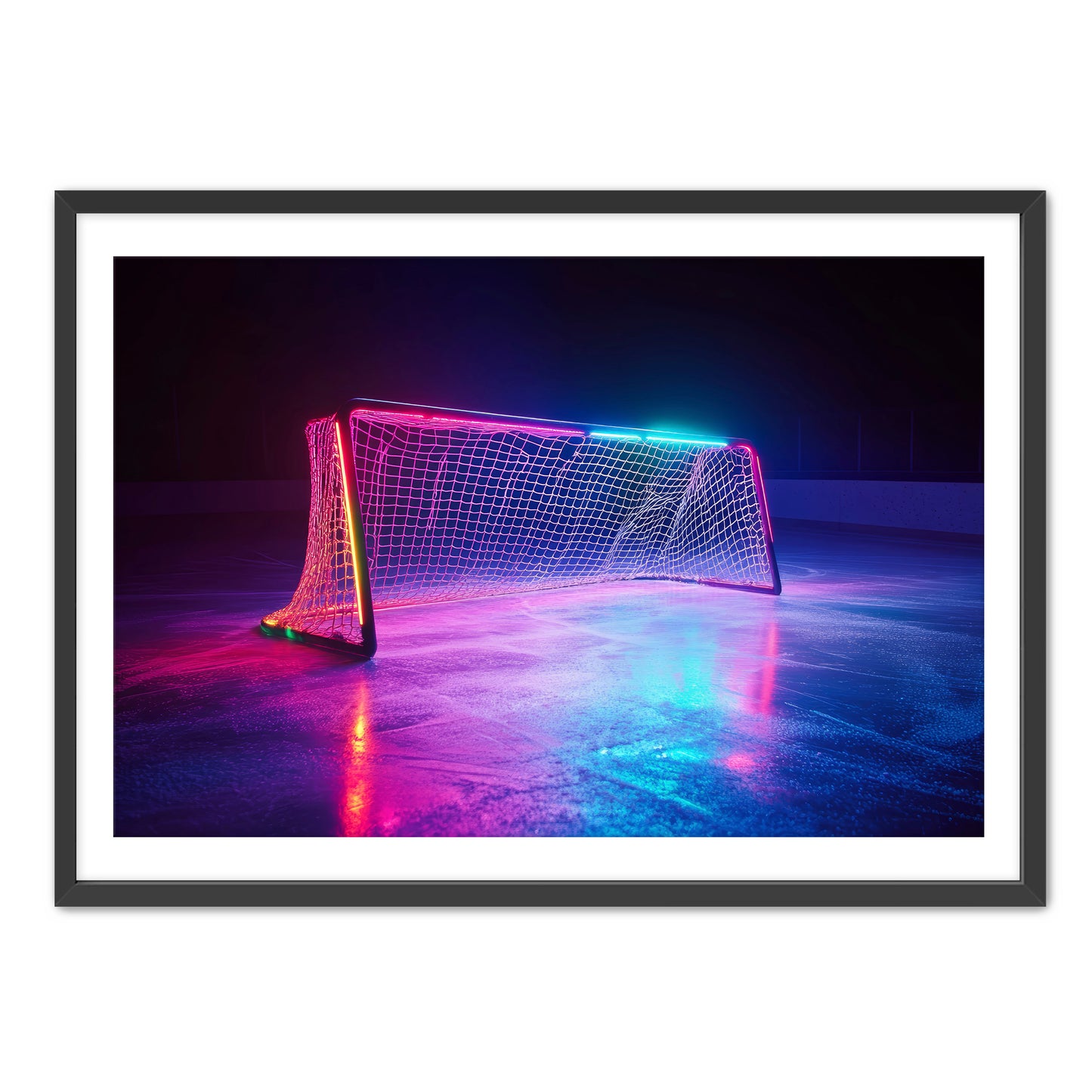 Neon Hockey Net