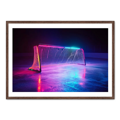 Neon Hockey Net