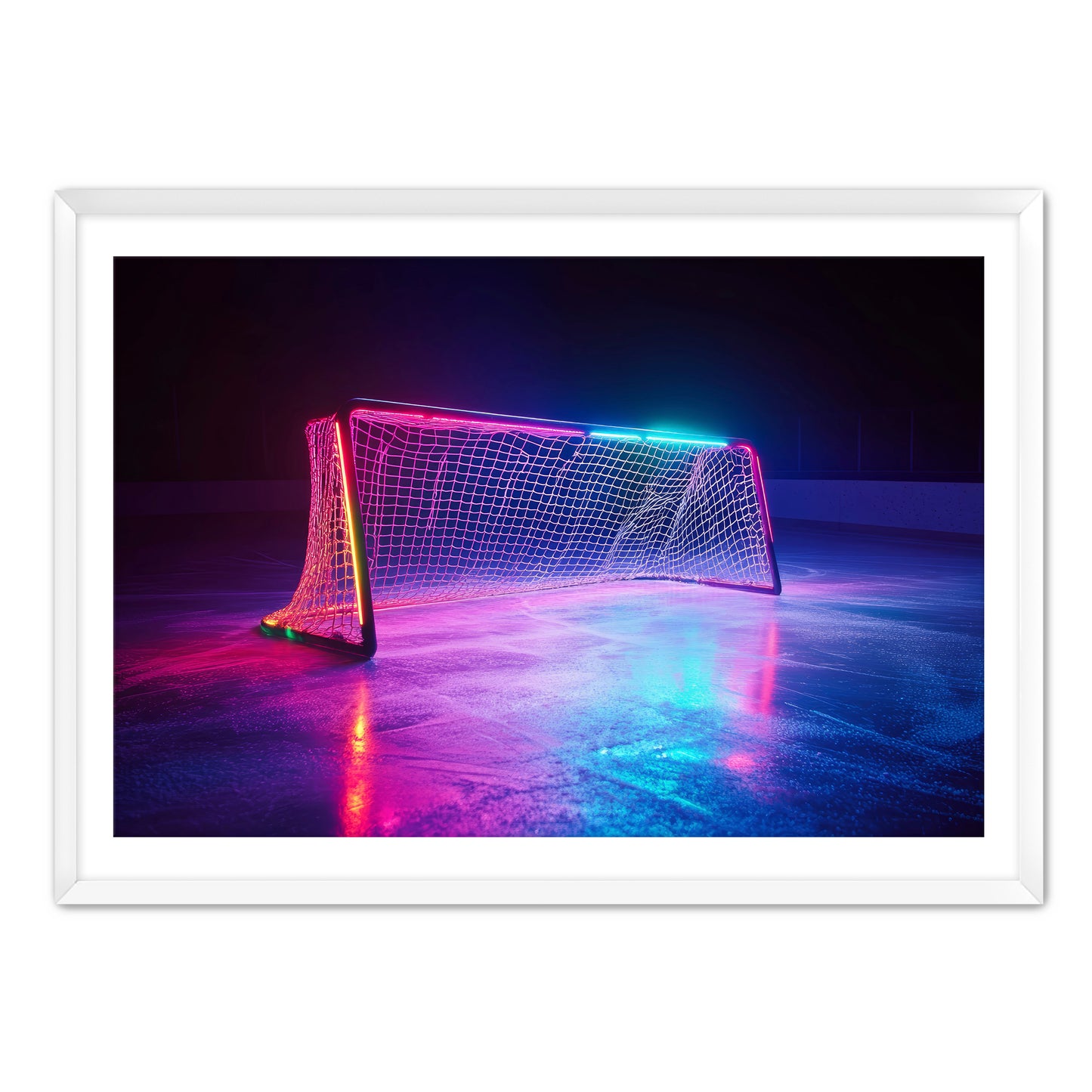 Neon Hockey Net