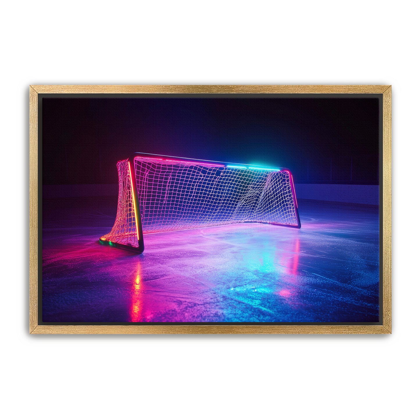 Neon Hockey Net