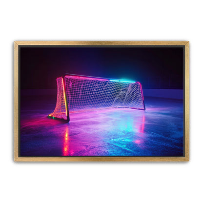 Neon Hockey Net