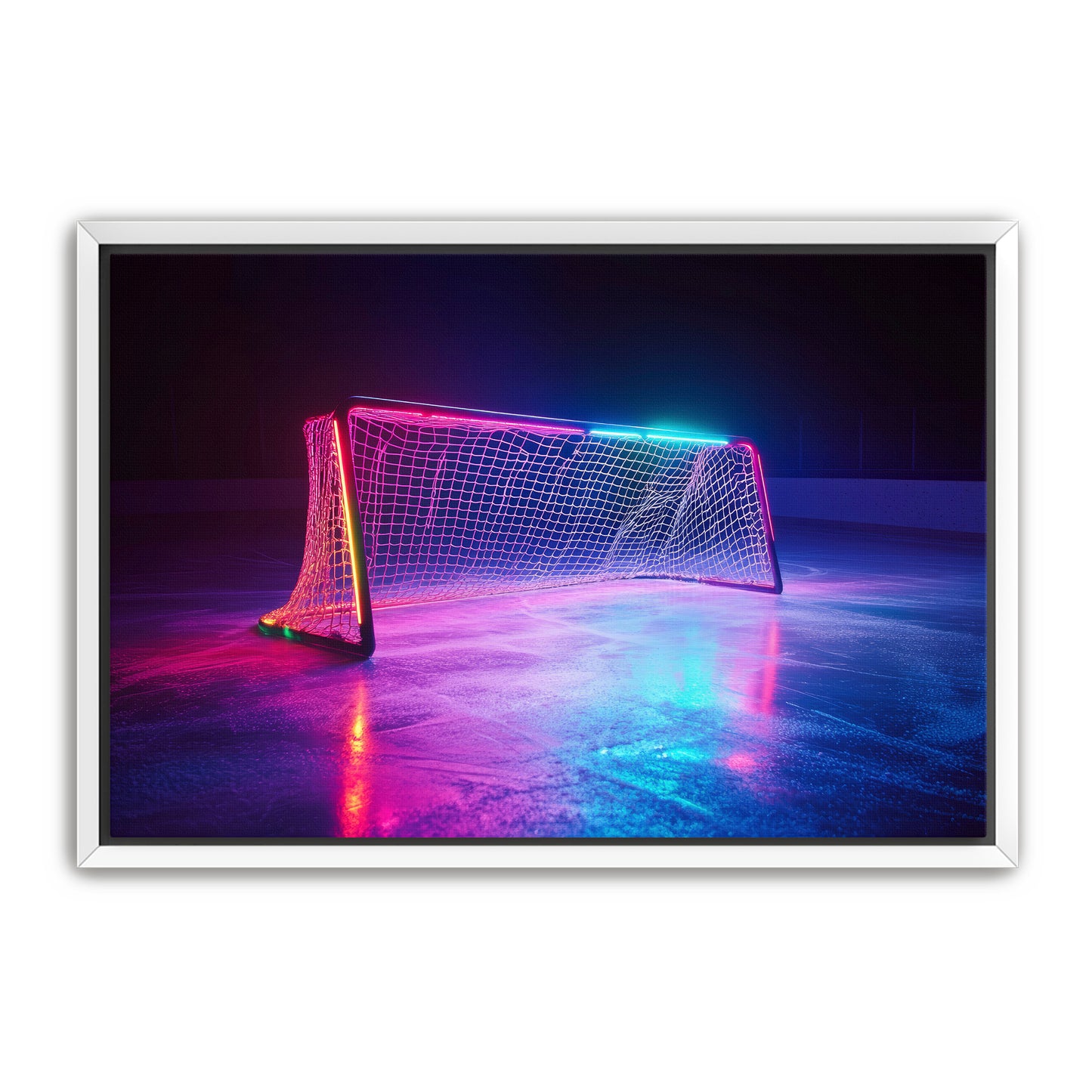 Neon Hockey Net