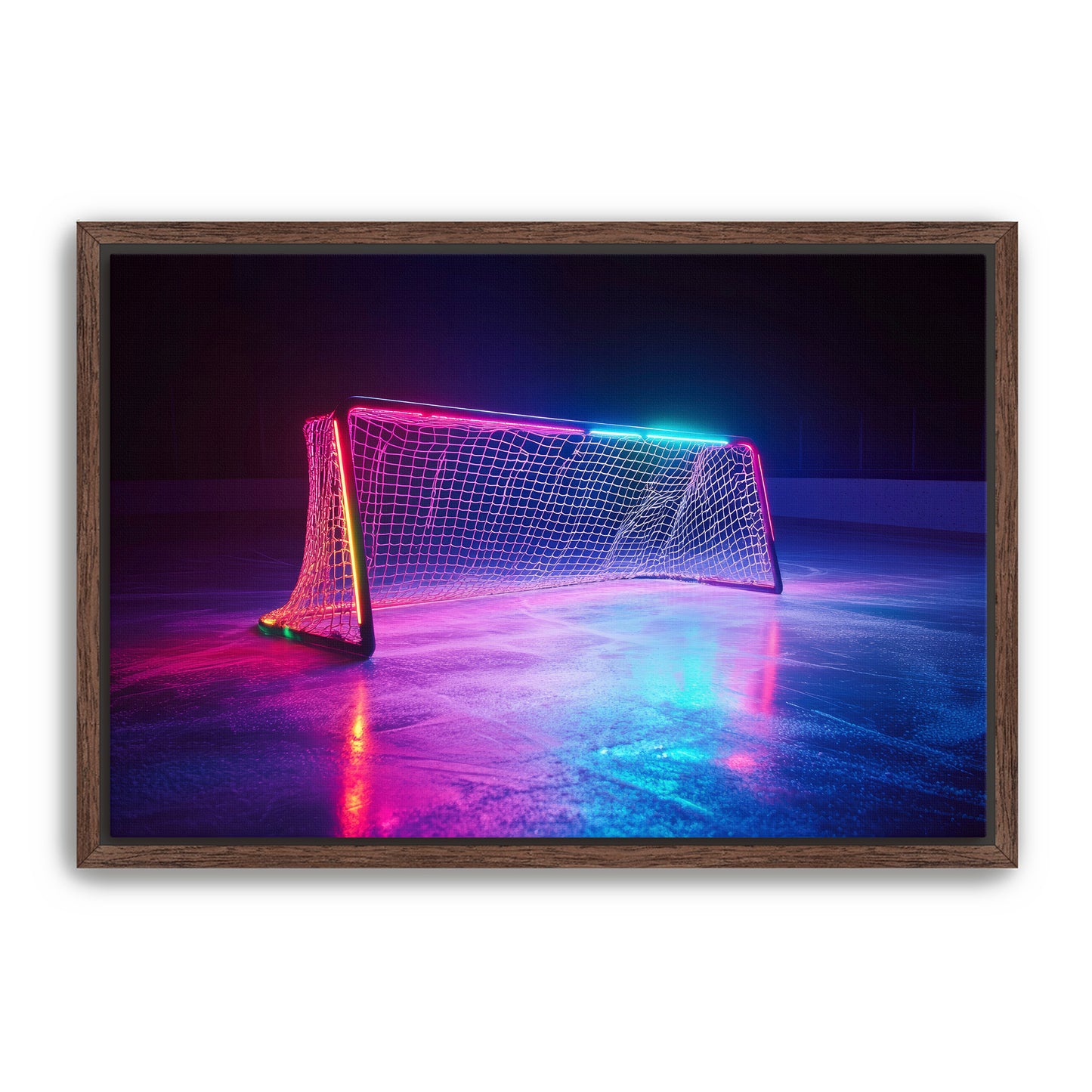 Neon Hockey Net