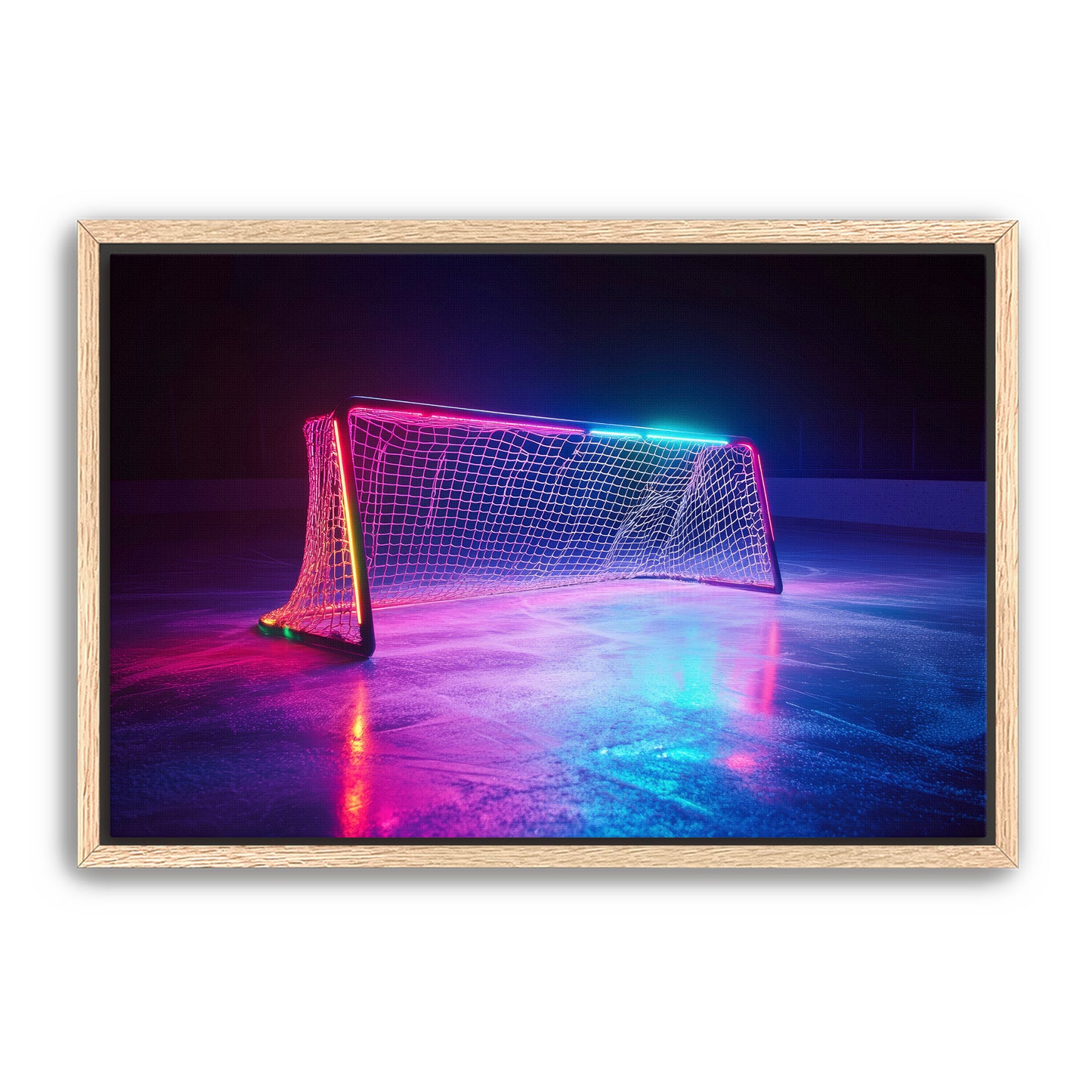 Neon Hockey Net