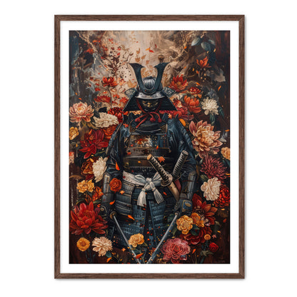 Samurai and Flowers