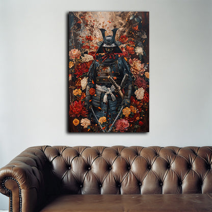 Samurai and Flowers