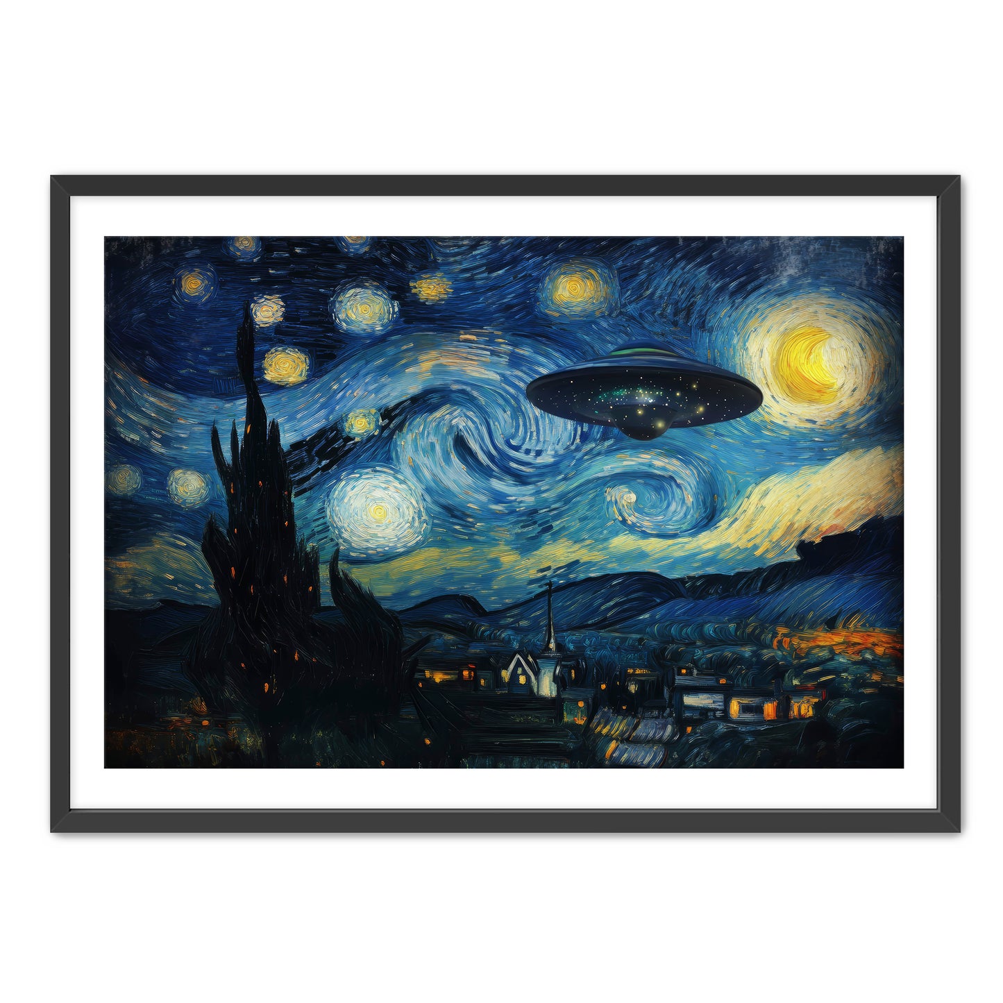 Starry Night UFO