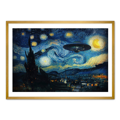 Starry Night UFO