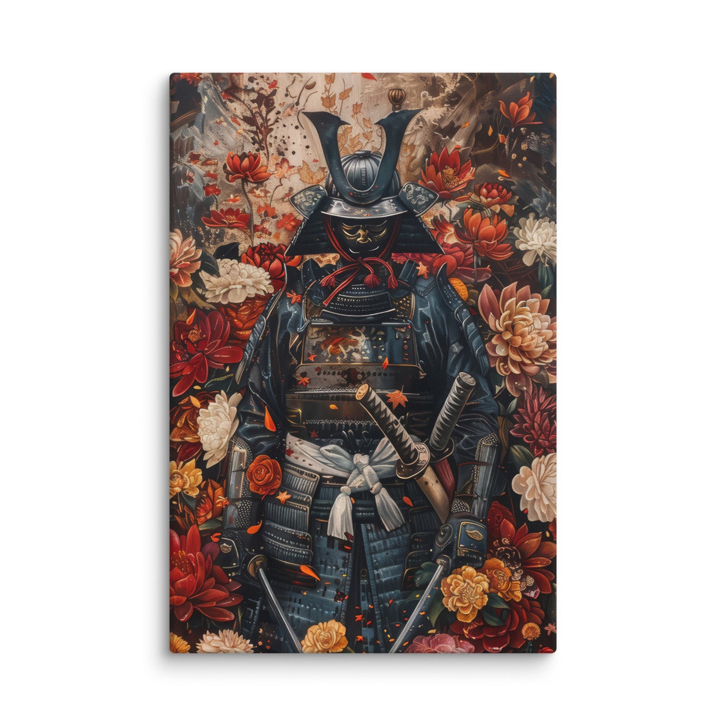 Samurai and Flowers