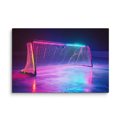 Neon Hockey Net