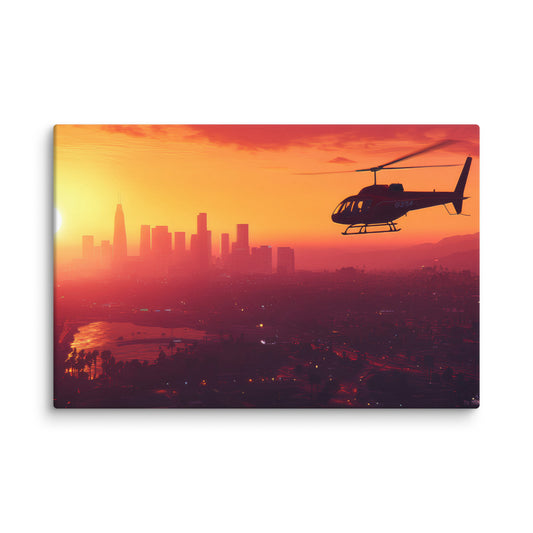 Chopper Sunset