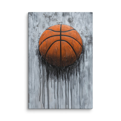 Basketball Drip Painting